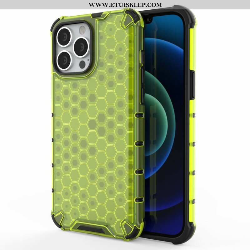 Etui do iPhone 13 Pro Max Styl Plastra Miodu